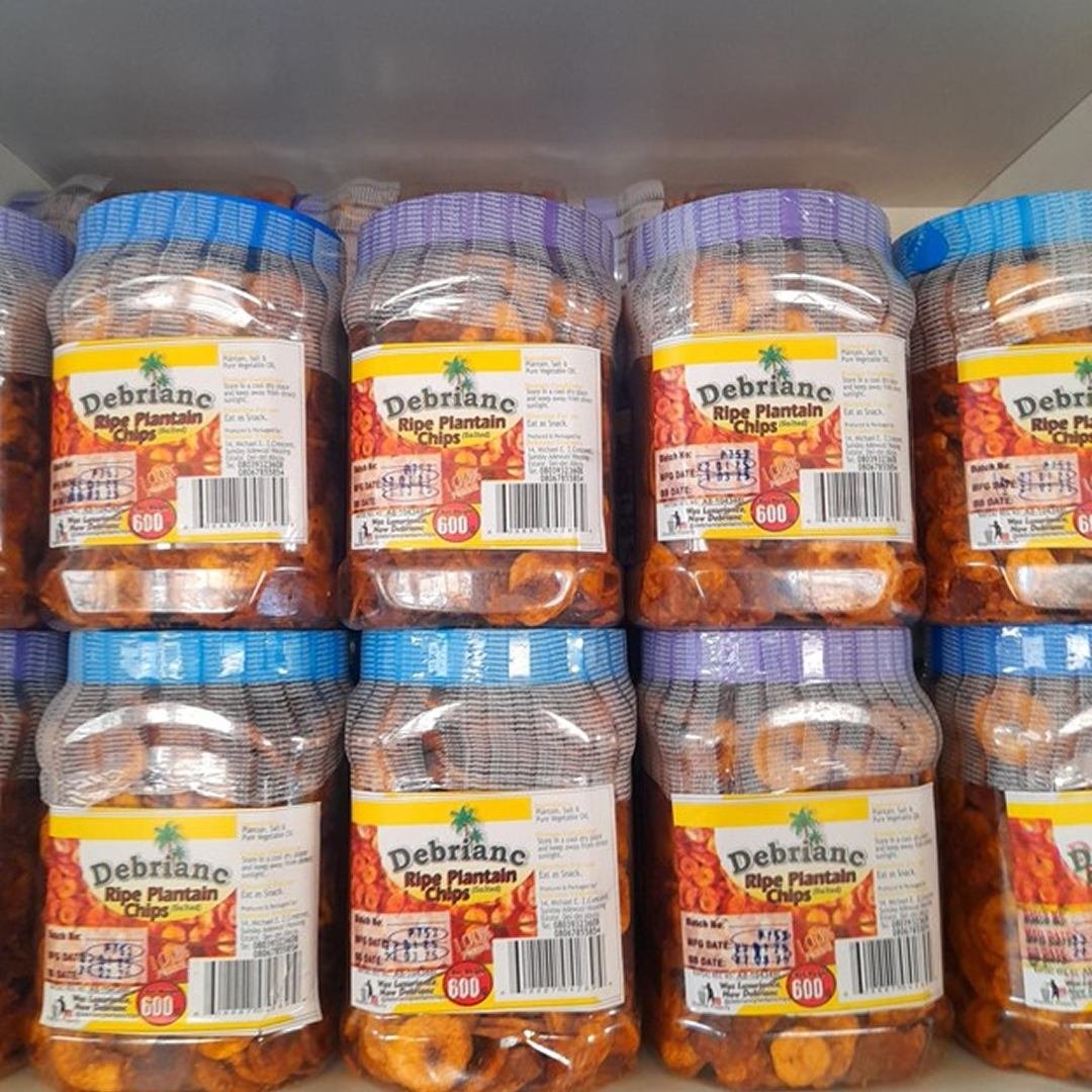 DEBRIANC RIPE PLANTAIN CHIPS 600G