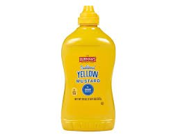 Burmans Yellow Mustard 568g