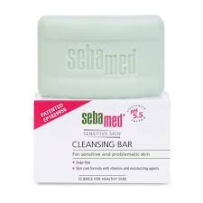 SEBAMED SENSITIVE SKIN CLEANSING BAR SOAP